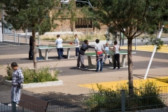 Outdoor table tennis