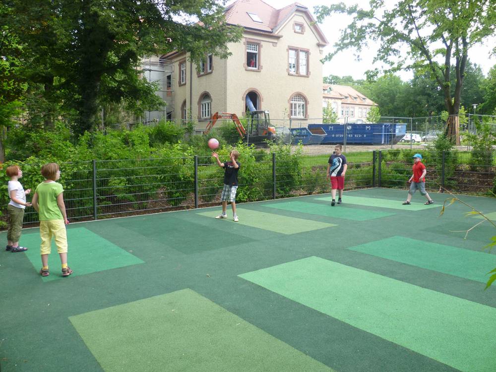 Kickabout area by the elementary school